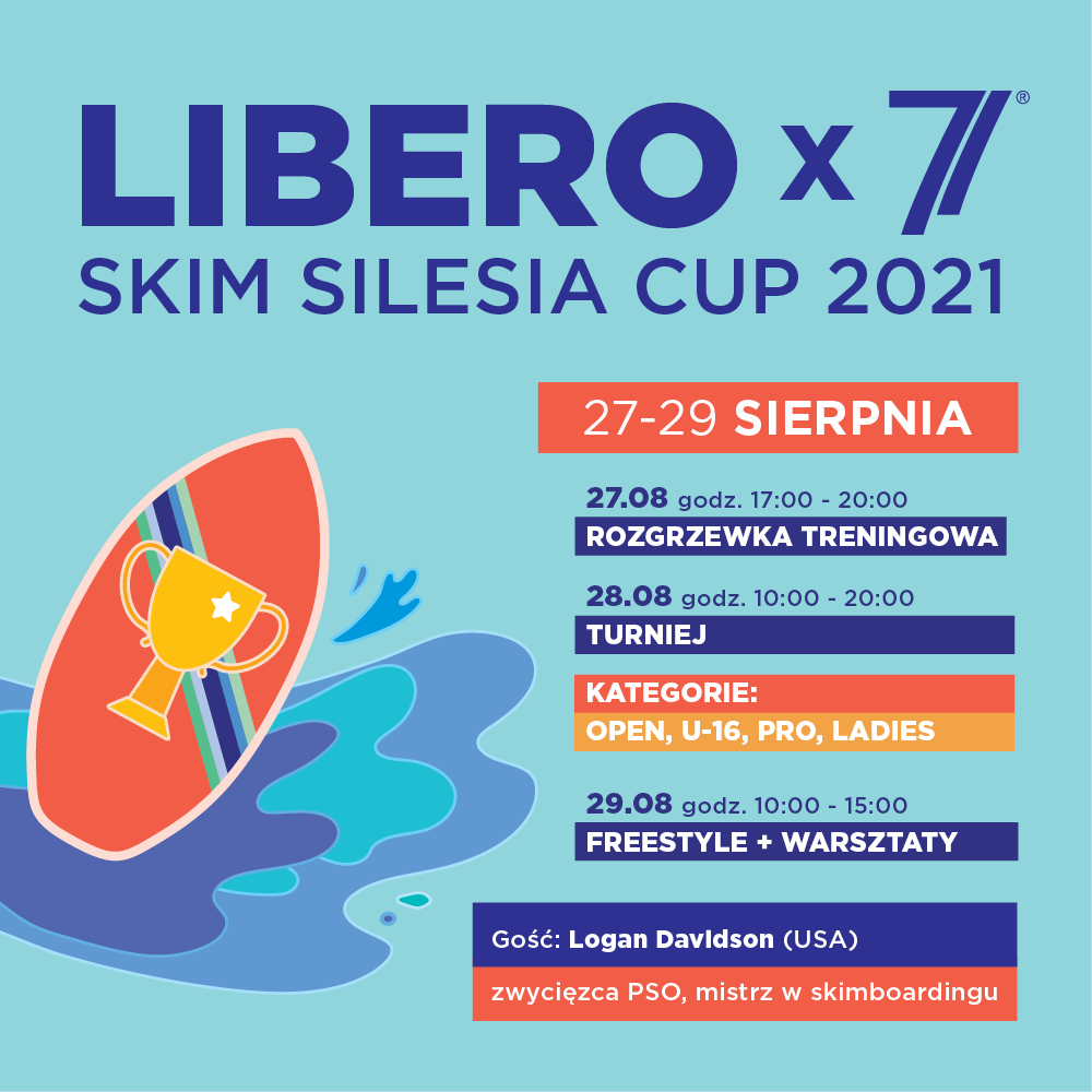 LIBERO x 71 Skim Silesia Cup 2021 – druga edycja Mistrzostw Śląska w skimboardingu