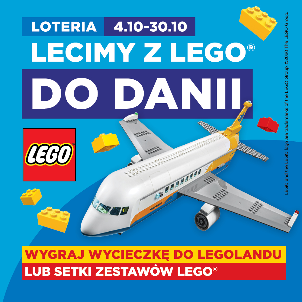 Loteria: Lecimy z LEGO® do Danii