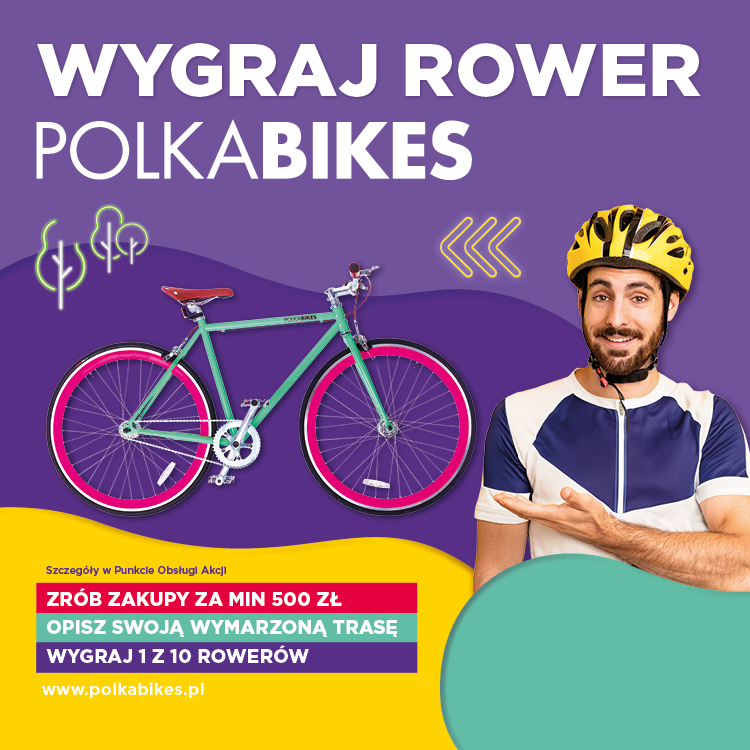 Zrealizuj rowerowe marzenia z Polka Bikes – zrób zakupy, opisz trasę i wygraj wymarzony rower!