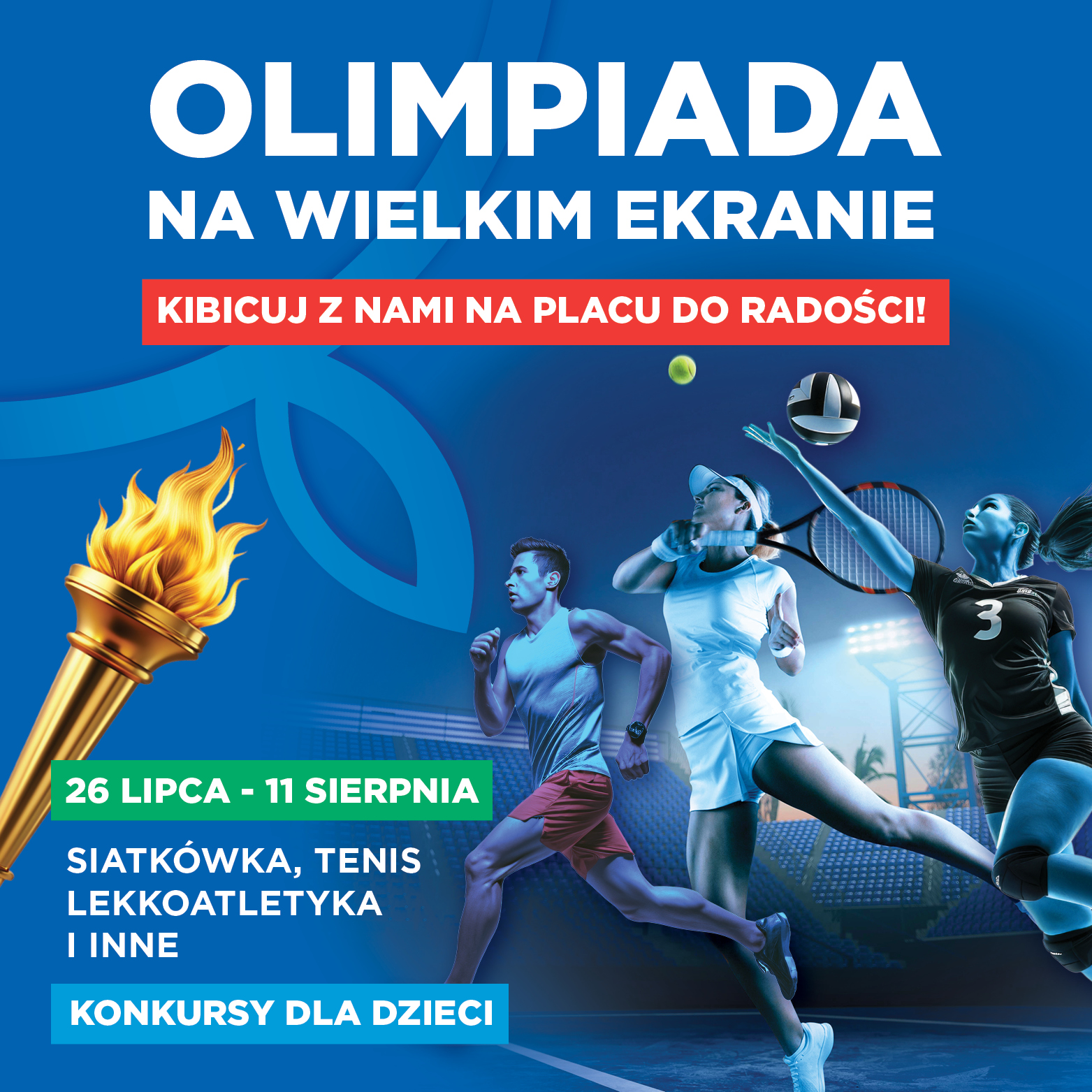 Olimpiada na wielkim ekranie przed Libero!