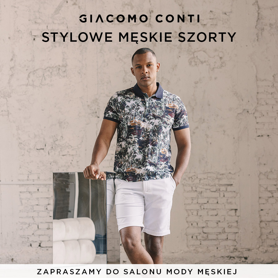 Stylowe szorty od Giacomo Conti