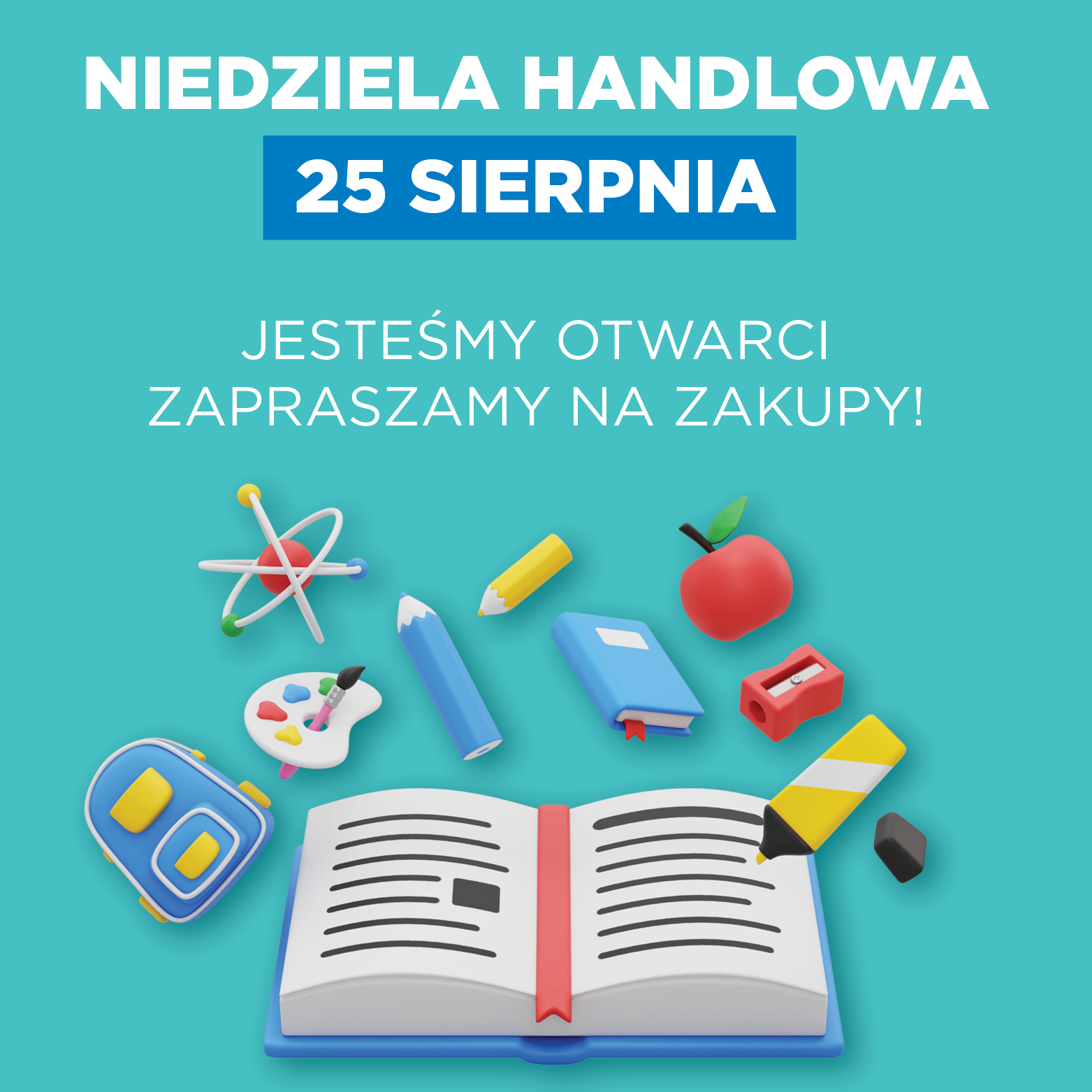 NIEDZIELA HANDLOWA 25.08.