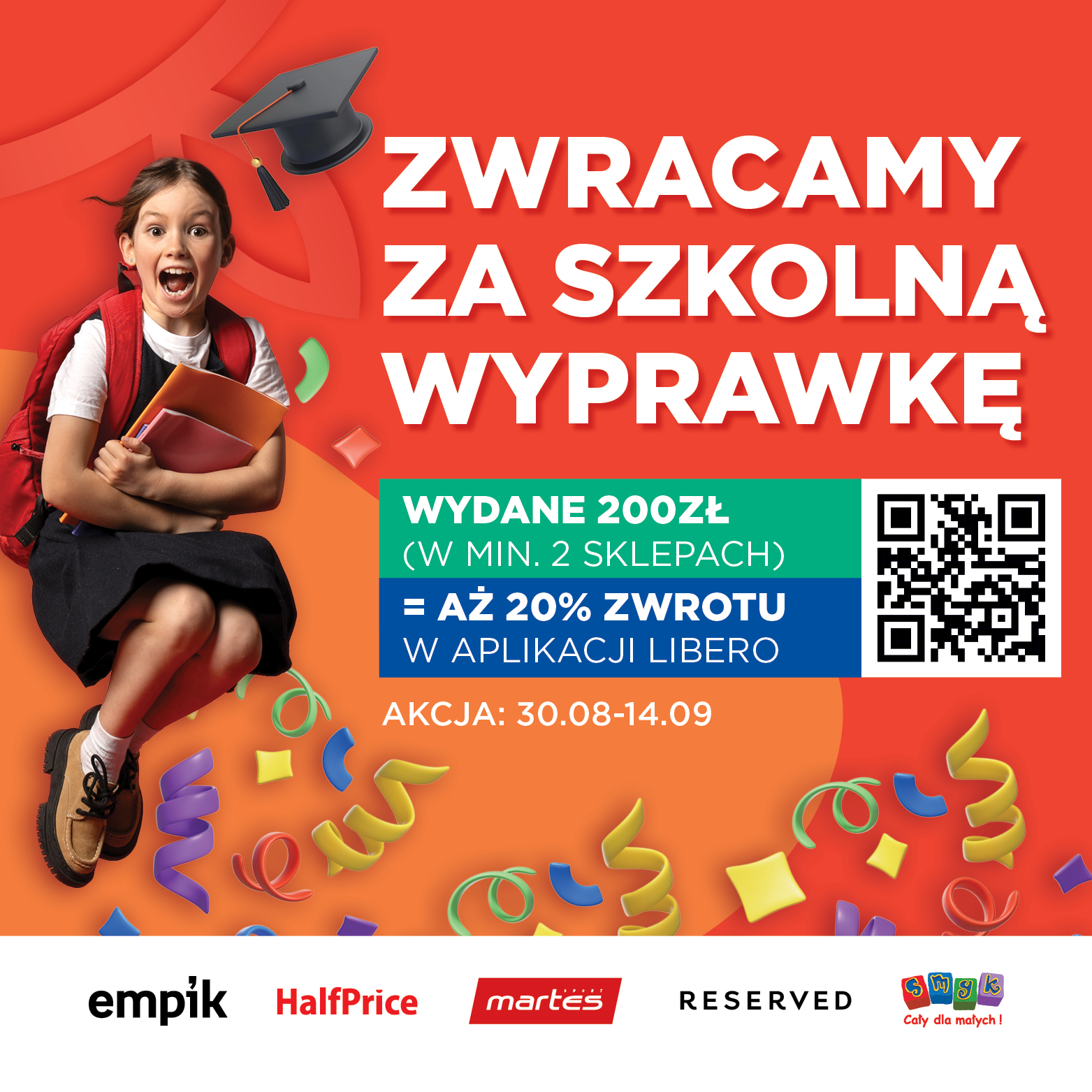 Zwrot za szkolną wyprawkę i nagrody w aplikacji Libero!