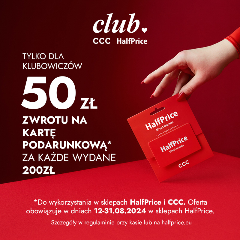 Akcja dla Klubowiczów HalfPrice Club!