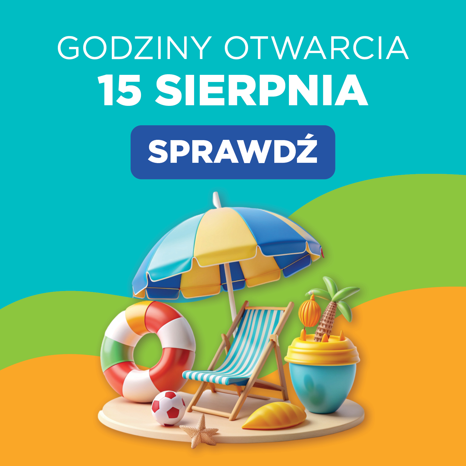 Godziny otwarcia lokali 15 sierpnia