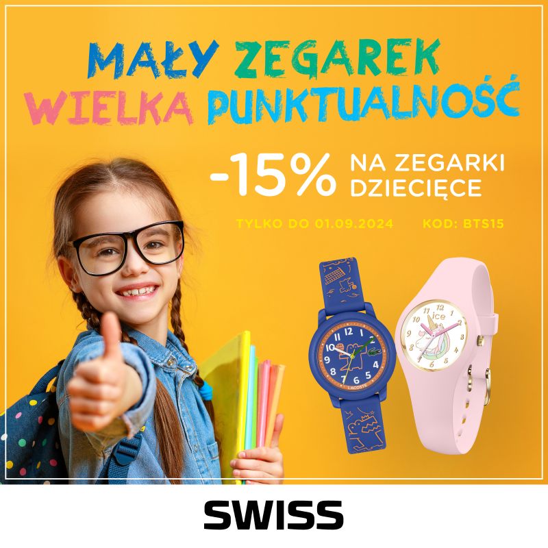 Mały zegarek, wielka punktualność!