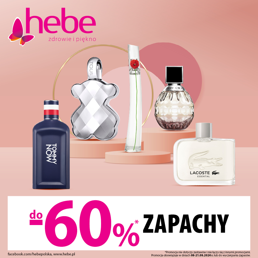 Zapachy do – 60%