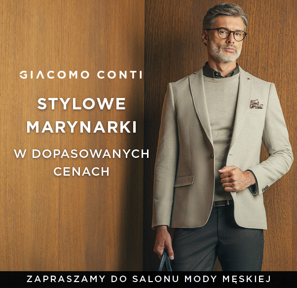 Dopasowane ceny jak marynarki Giacomo Conti
