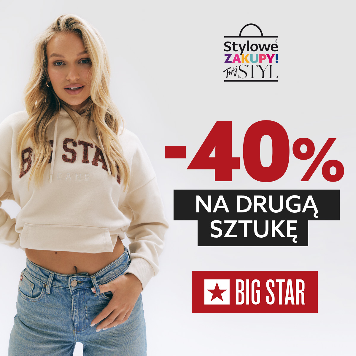 STYLOWE ZAKUPY w BIG STAR -40% NA DRUGĄ SZTUKĘ!