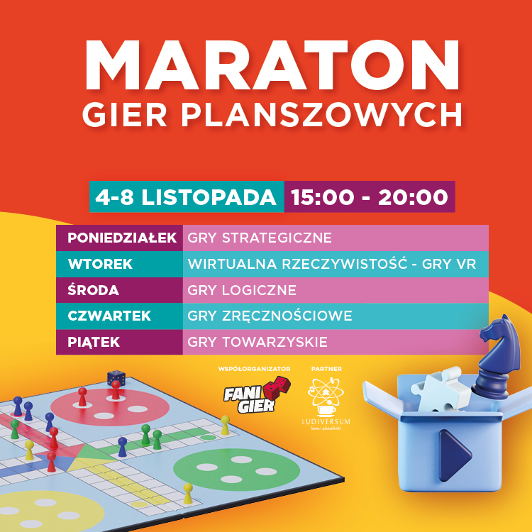 Maraton Gier Planszowych w Libero