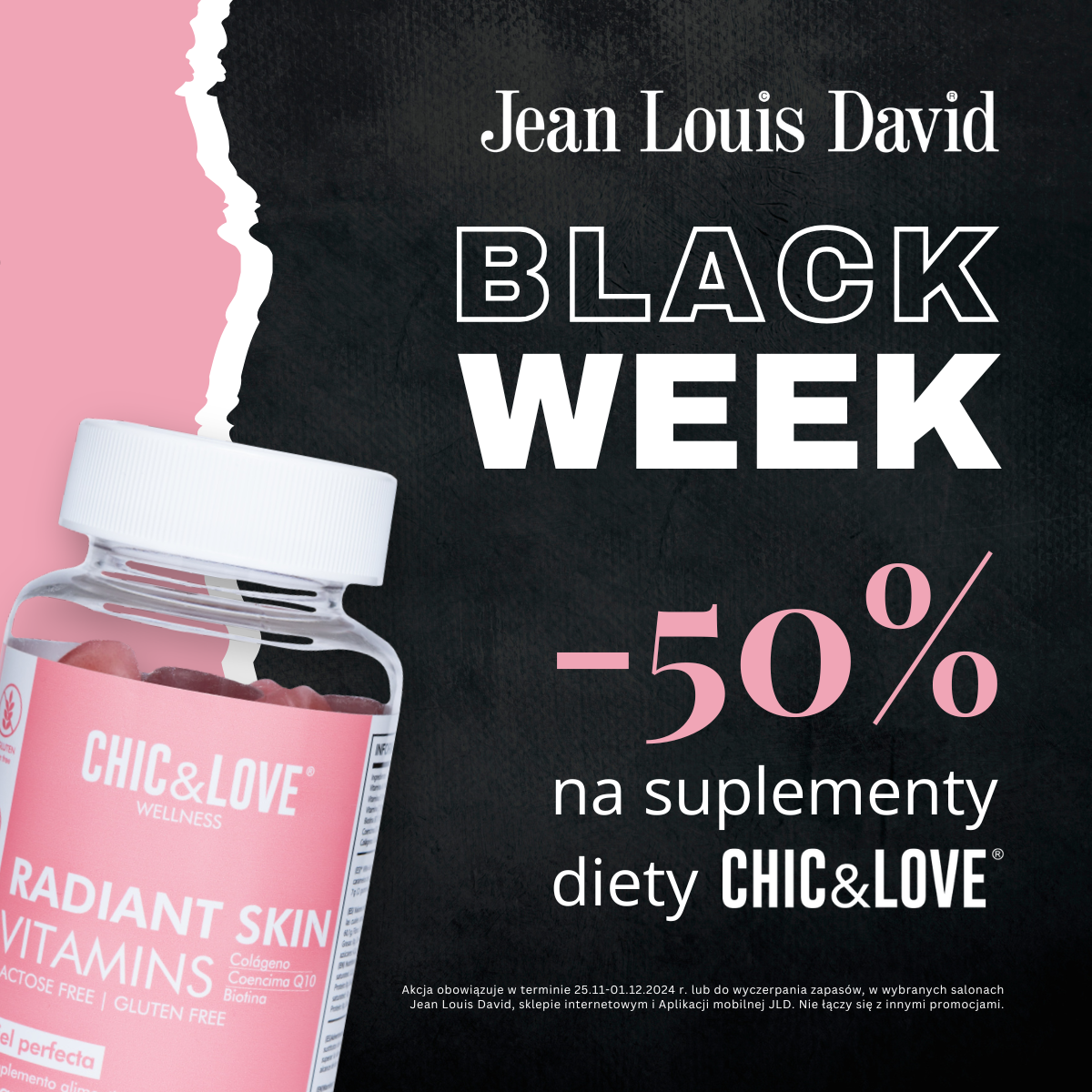 -50% na suplementy diety CHIC&LOVE!