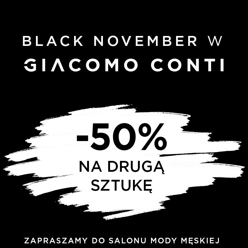 Czarne rabaty w Giacomo Conti