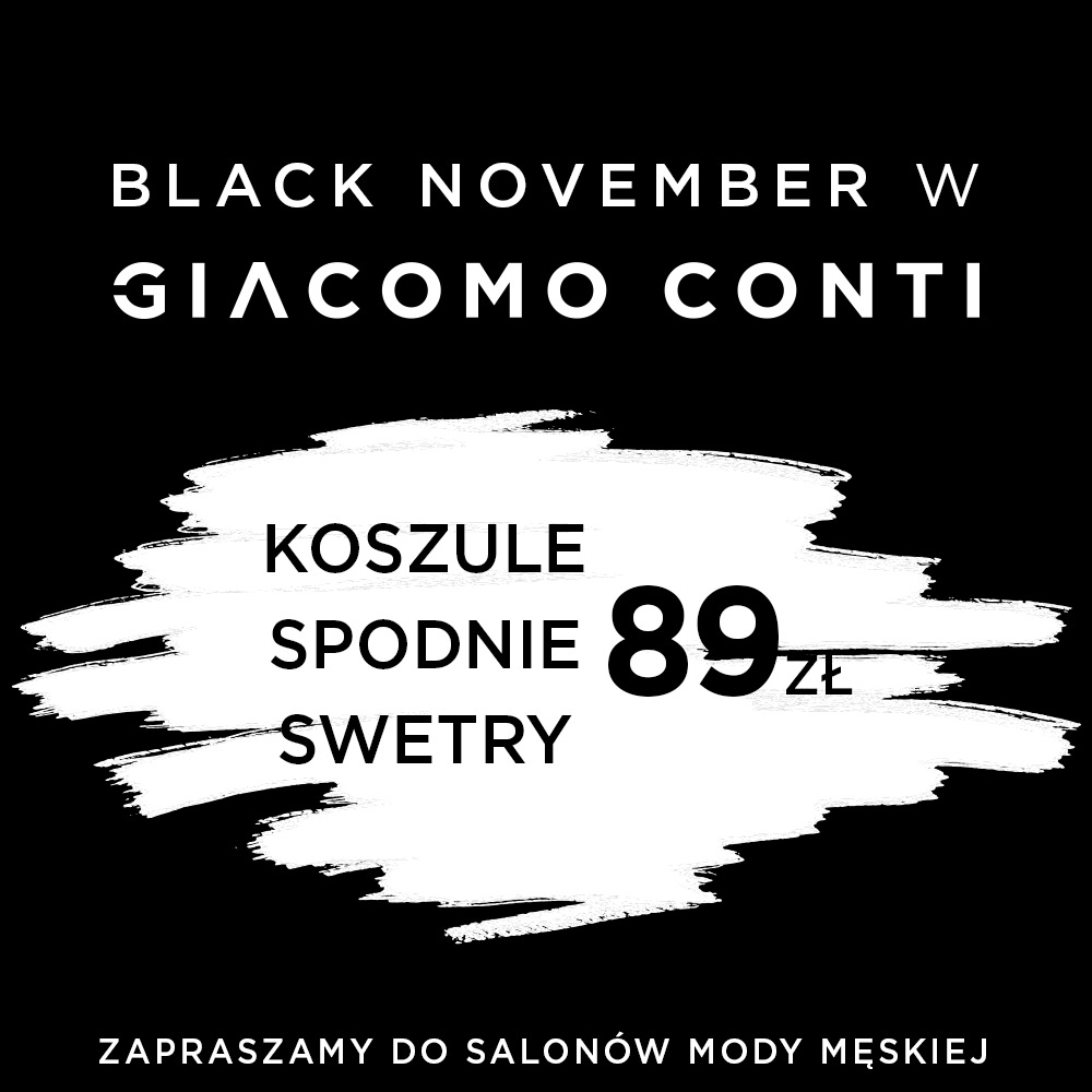 BLACK NOVEMBER W GIACOMO CONTI