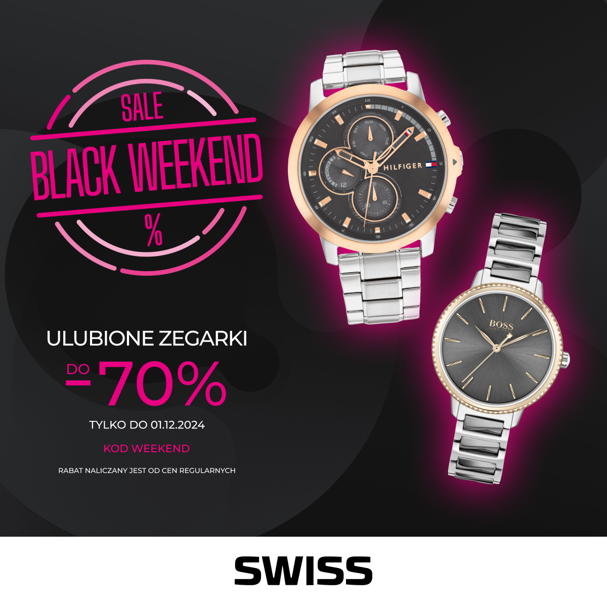 Black Weekend w SWISS – Jeszcze Większe Rabaty!