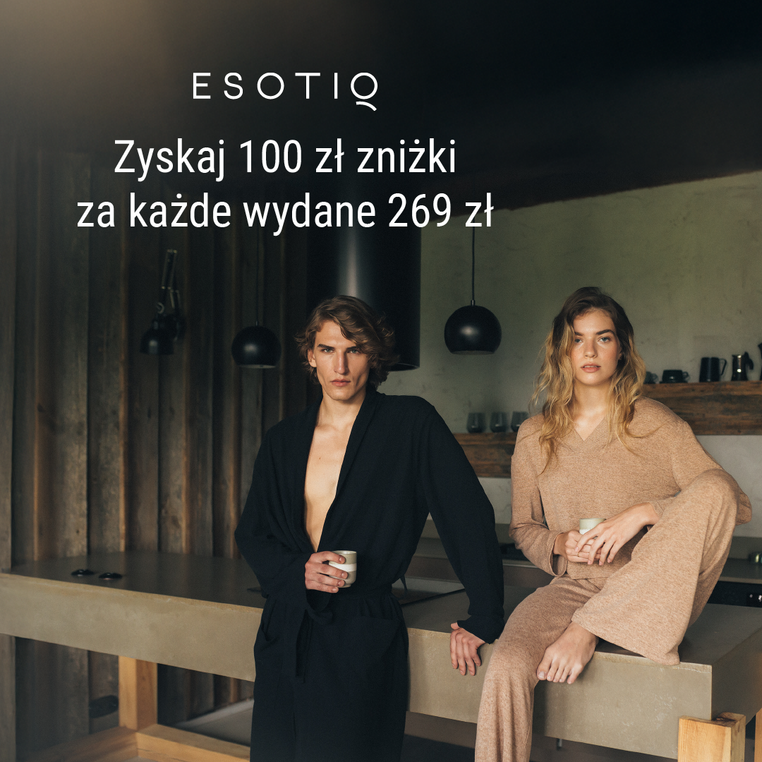 Zyskaj 100 zł zniżki za każde wydane 269 zł