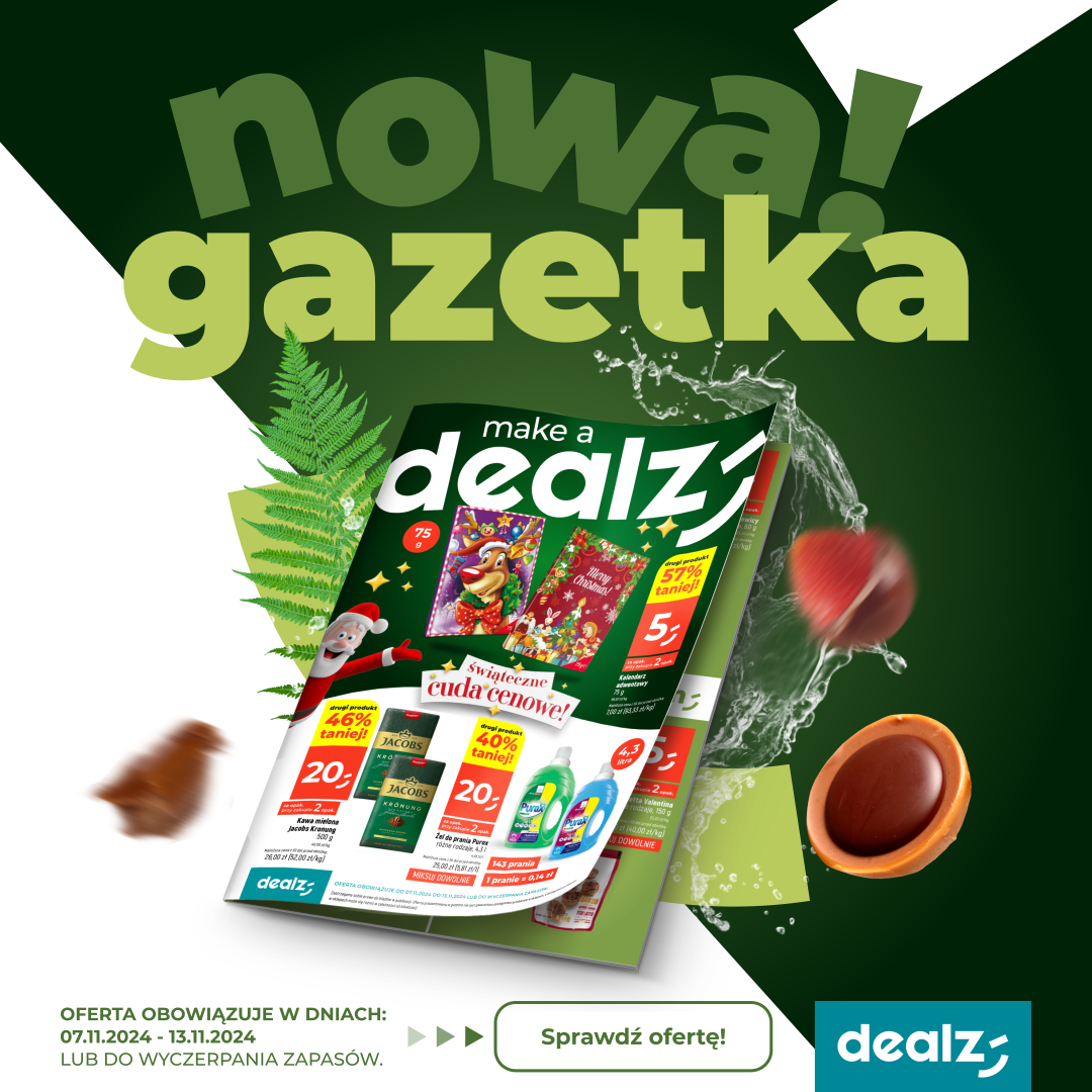 Nowa gazetka Dealz