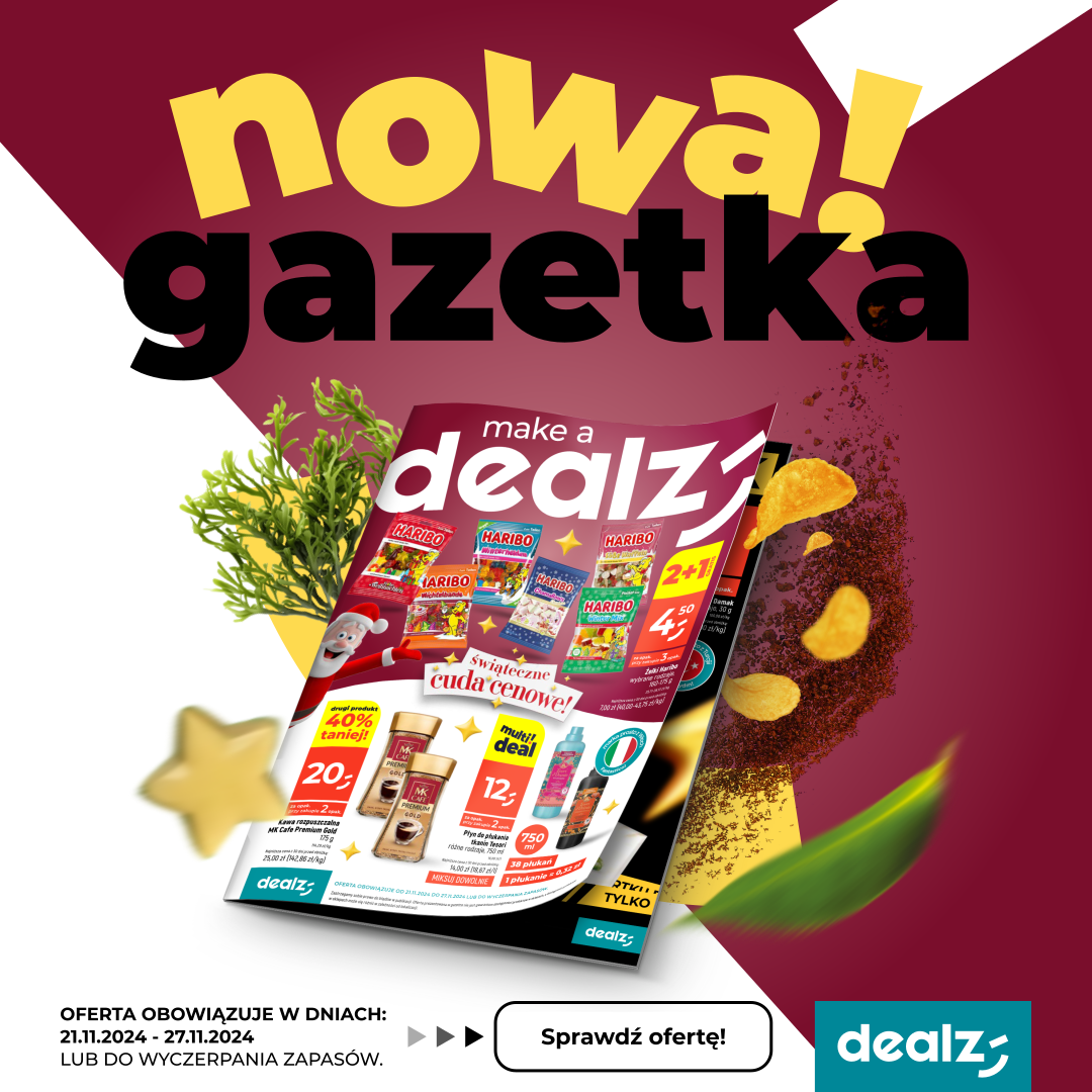 Nowa gazetka Dealz.
