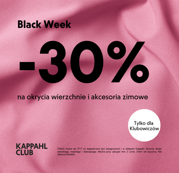 Oferty na Black week Kappahl