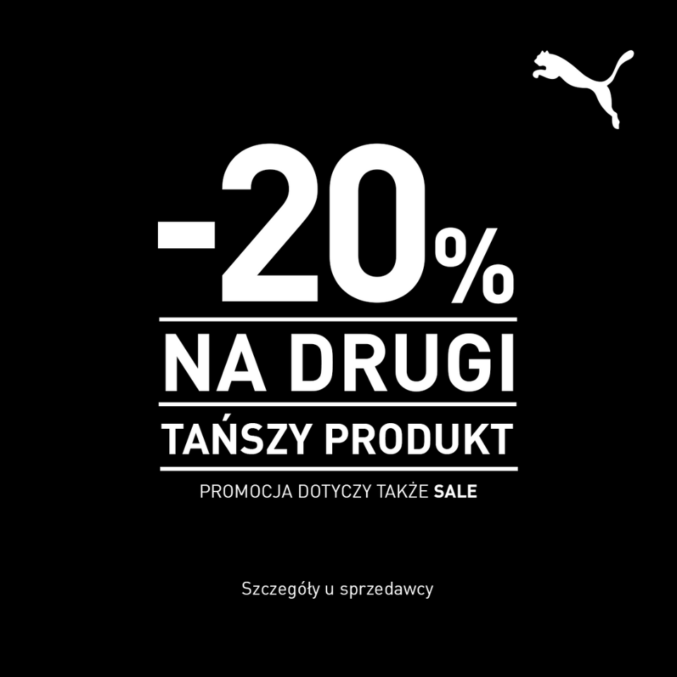 -20% na drugi tańszy produkt