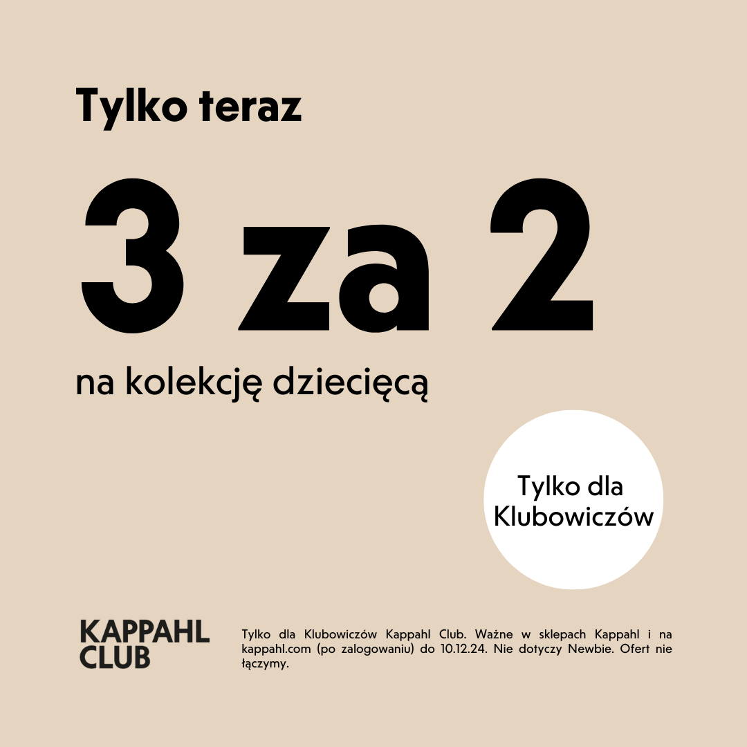 3 za 2 na kolekcję dziecięcą w Kappahl