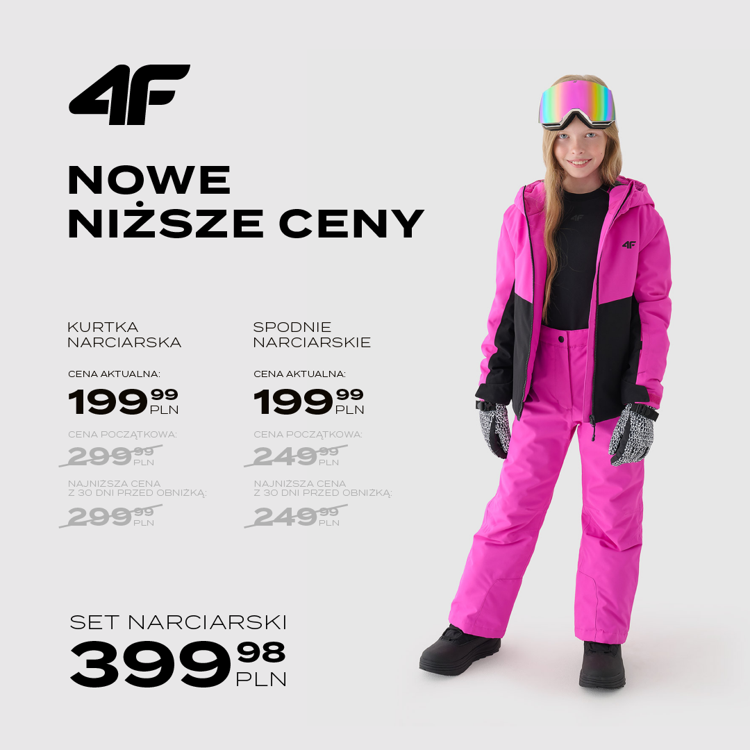 Ferie zimowe coraz bliżej! Skorzystaj z super okazji w 4F
