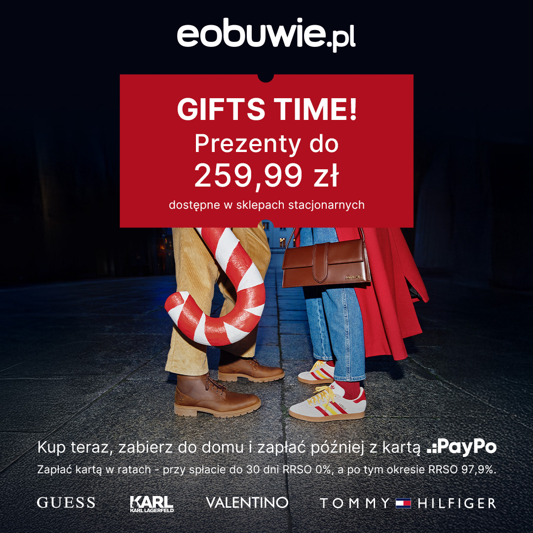 GIFTS TIME!  Prezenty do 259,99 zł