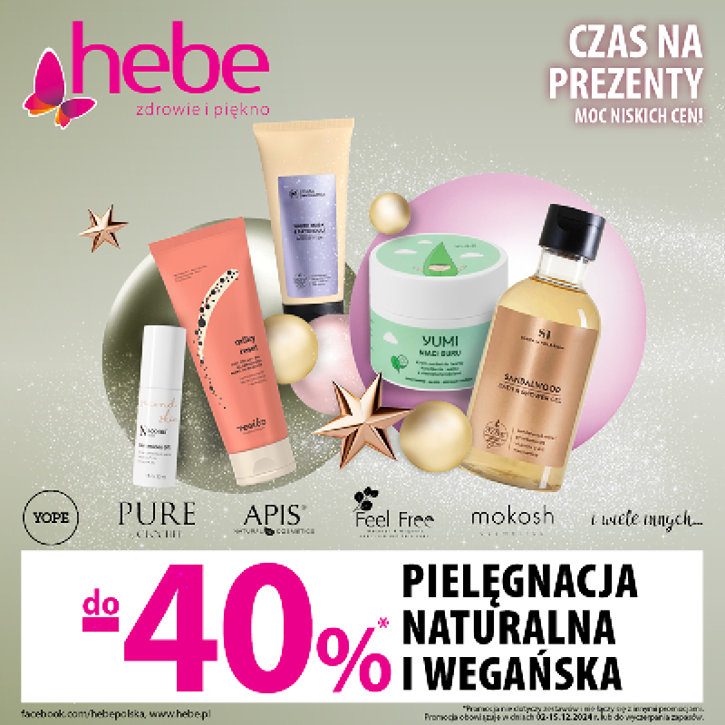 PIELĘGNACJA NATURALNA I WEGAŃSKA do-40%