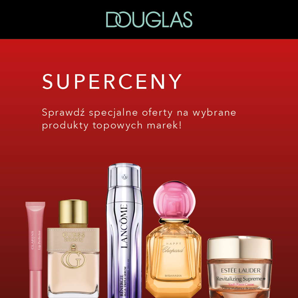 SUPERCENY W PERFUMERIACH DOUGLAS!