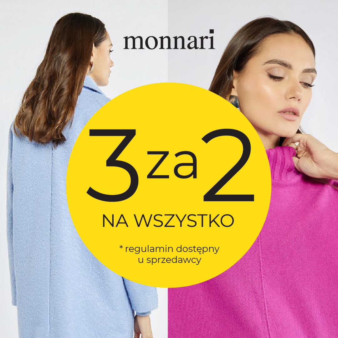 Zrób zakupy w Monnari i skorzystaj z wyjątkowej okazji!