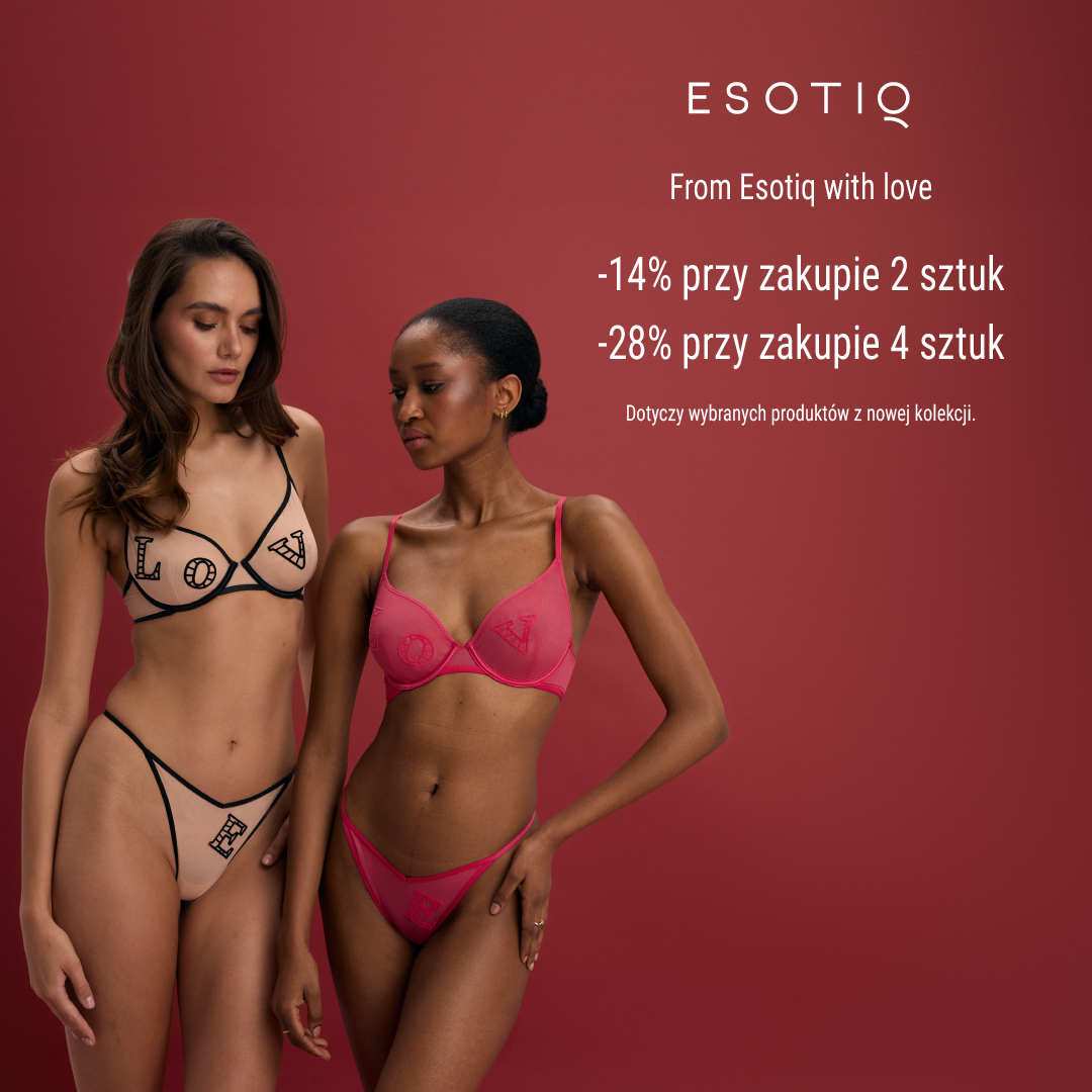 -14% na nową kolekcję przy zakupie 2 sztuk lub -28% przy zakupie 4 sztuk