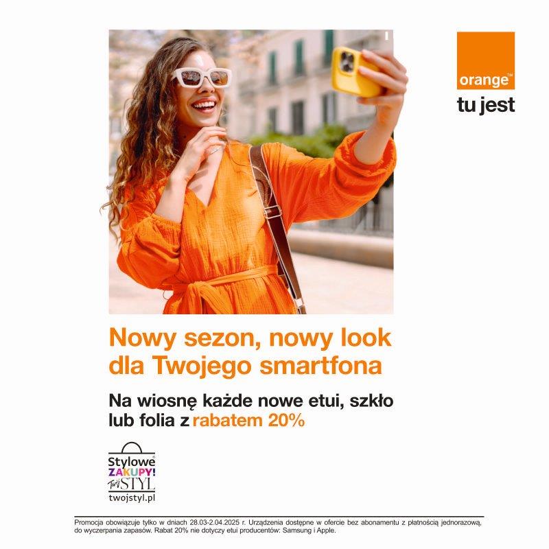 Na wiosnę każde nowe etui, szkło lub folia z rabatem 20%