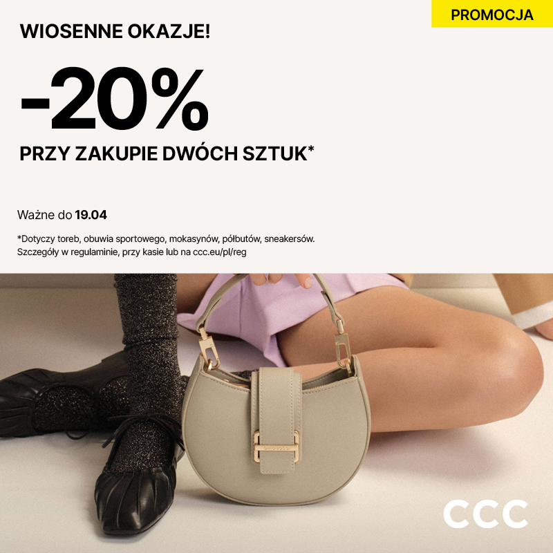 Wiosenne zakupy z rabatem!