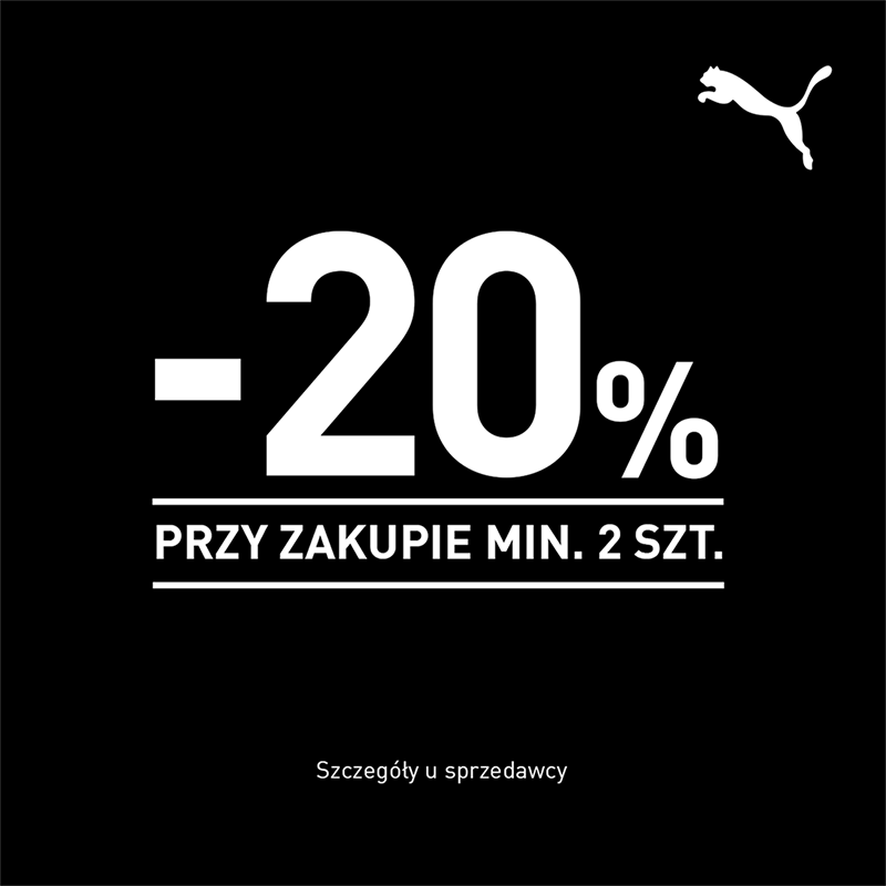 -20% na cały paragon przy zakupie min. 2 szt.
