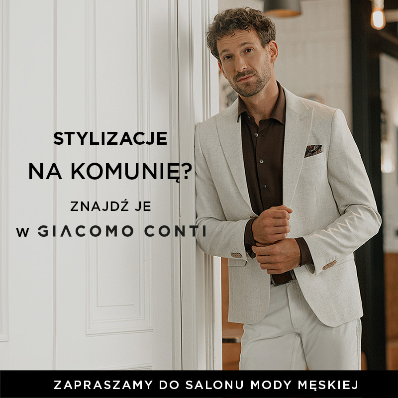 Stylizacje na komunię w Giacomo Conti!