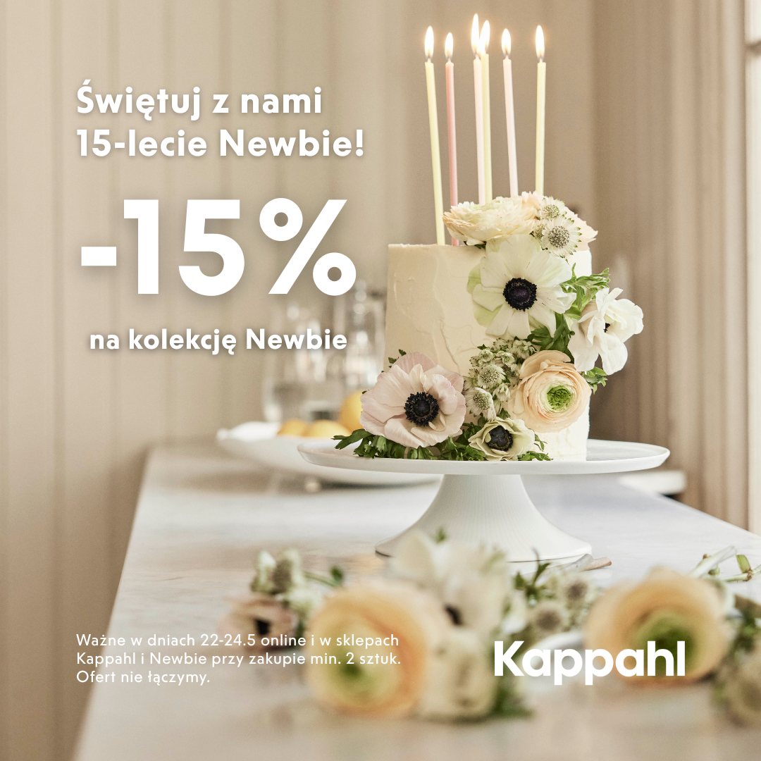 Świętuj z nami 15 – lecie Newbie!