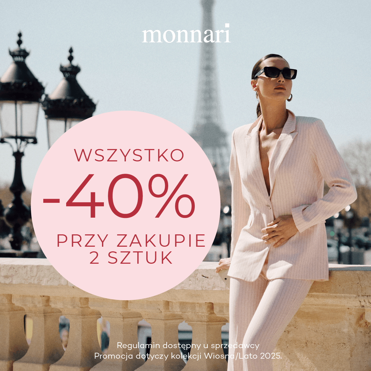 Wszystko -40% w Monnari!