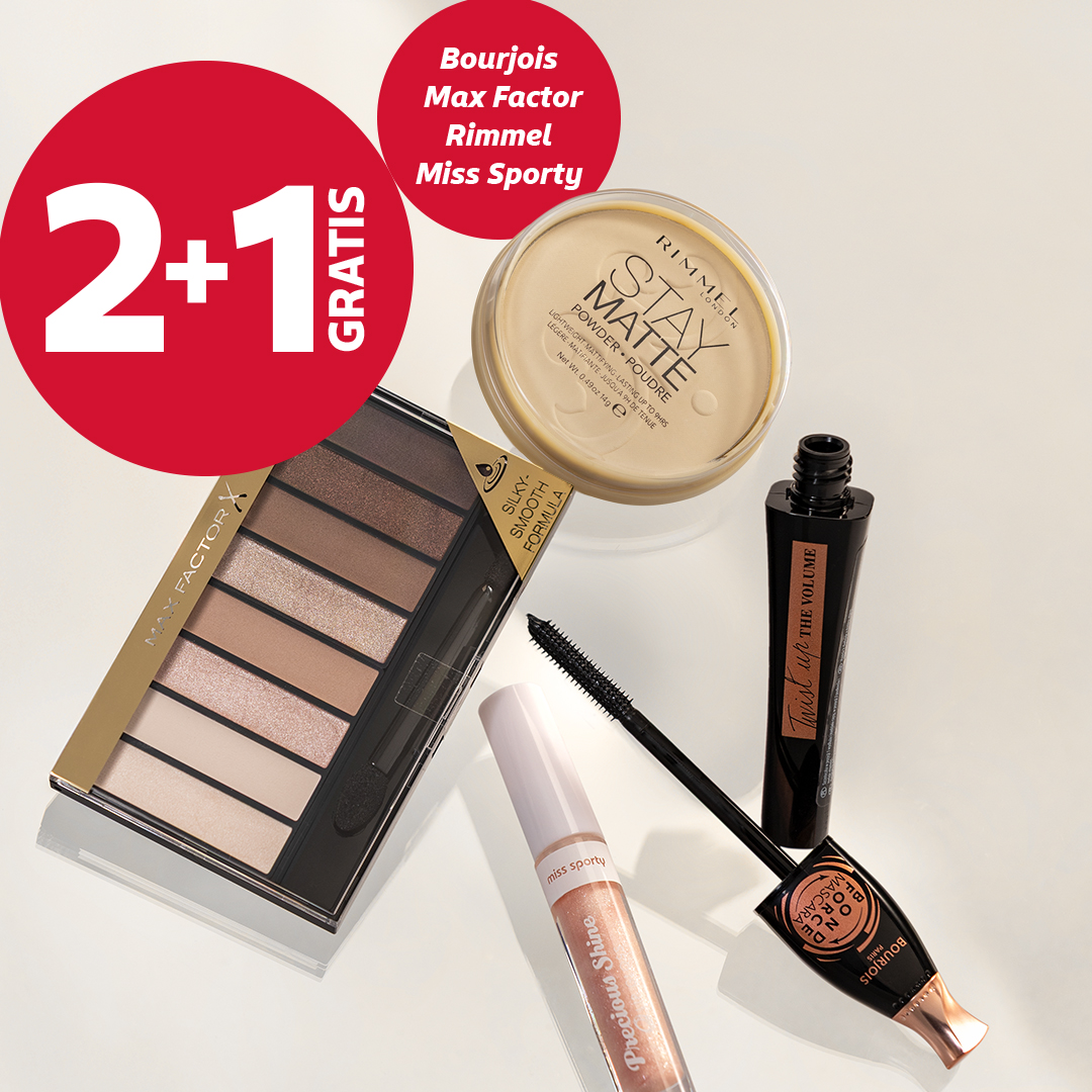 Makijażowa promocja 2+1 w Rossmannie