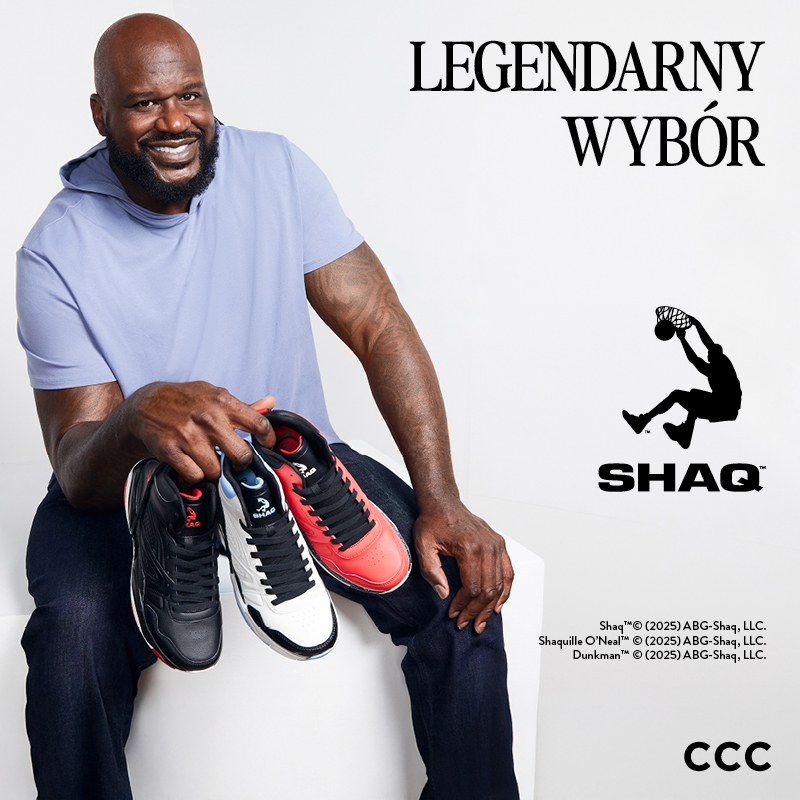 Legendarny wybór w CCC z marką SHAQ!