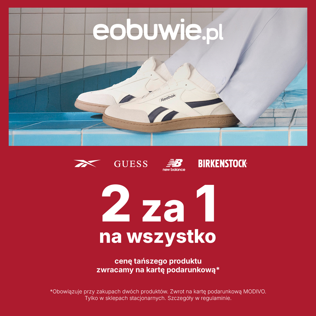 Skorzystaj z wyjątkowej promocji 2za1 na wszystko w sklepie eobuwie.pl
