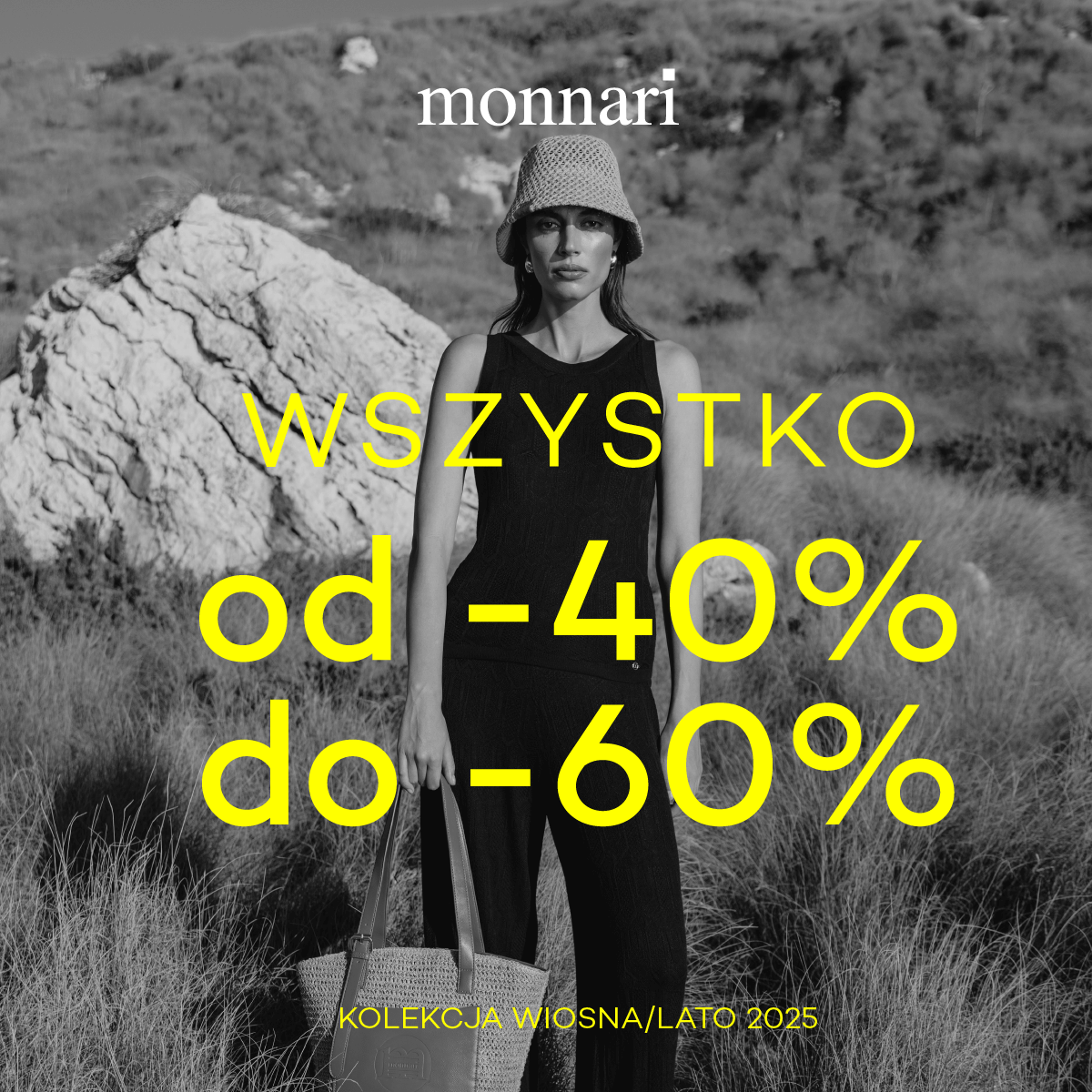 Wszystko od -40% do -60% w Monnari!
