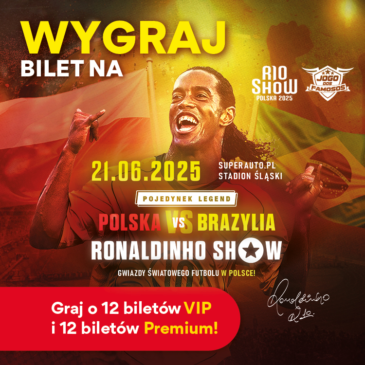 Wygraj bilet na Ronaldinho Show z Libero Katowice!