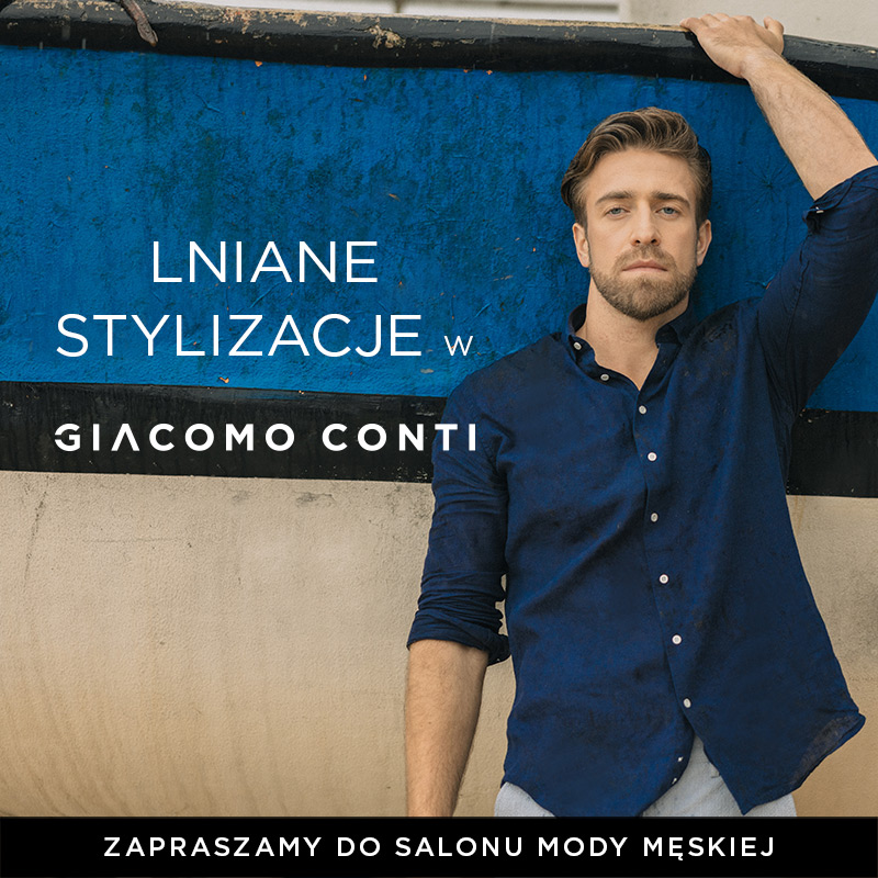 Lniane stylizacje od Giacomo Conti
