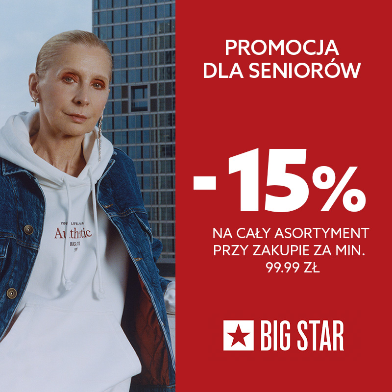 Promocja DLA SENIORA!