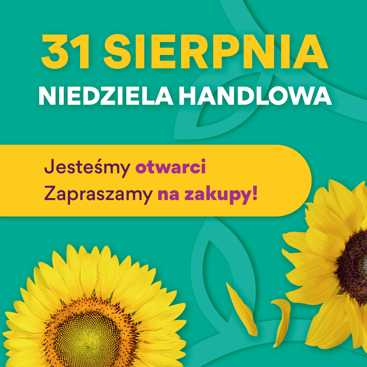 31.08 Niedziela handlowa