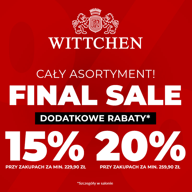 FINAL SALE w WITTCHEN