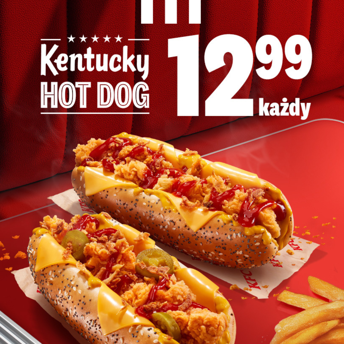KFC podkręca street food – poznaj Kentucky Hot Dog na chrupiąco!