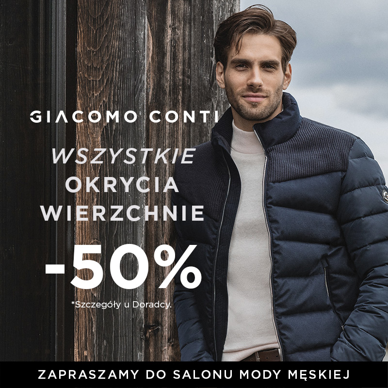 -50% na kurtki, płaszcze i skóry!