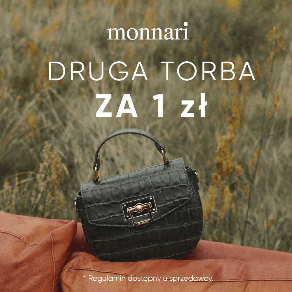 Druga torebka za 1 zł!
