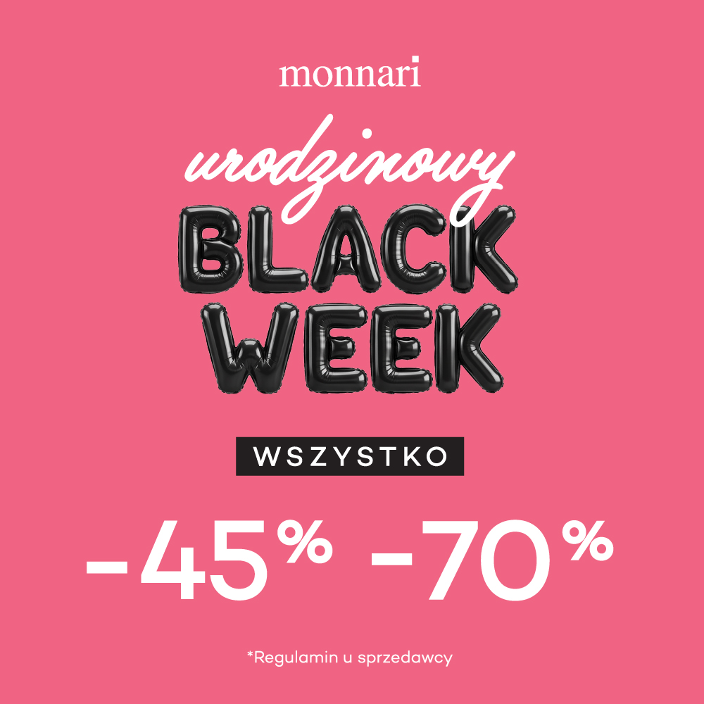 Urodzinowy Black Week – Monnari