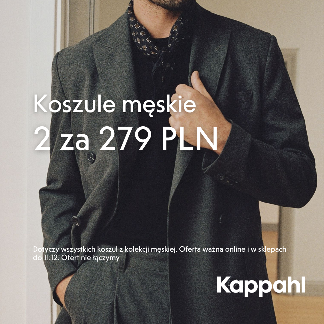 Promocja na koszule męskie